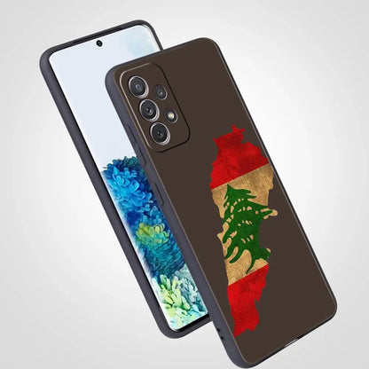 Beirut Lebanon Flag Phone Case For Samsung Galaxy A15 A13 A51 A71 A41 A31 A21S A03S A05 A35 A32 A55 A23 A25 A33 A53 A73 5G Cover