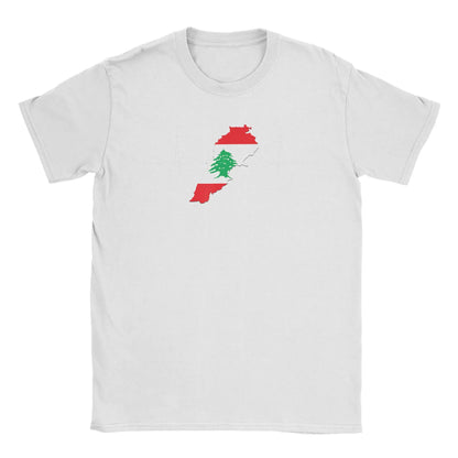 Lebanon Heartbeat Lebanon Map T Shirt