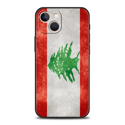 Luxury TPU Soft Phone Case For iPhone 17 Air 16E 16 11 15 14 Pro MAX 12 13 7 8 Plus X XR XS SE 2022 Cover Lebanon Passport