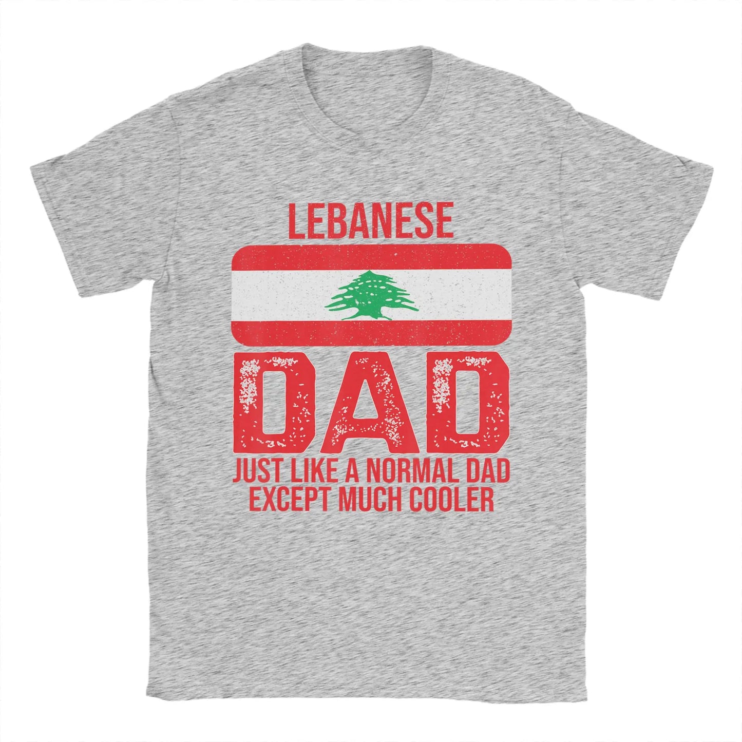 Lebanese Dad Lebanon Flag T Shirt