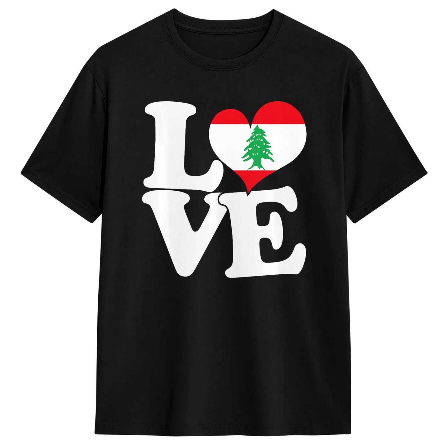 Oversized T Shirt Lebanon Flag