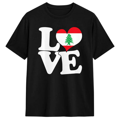 Oversized T Shirt Lebanon Flag