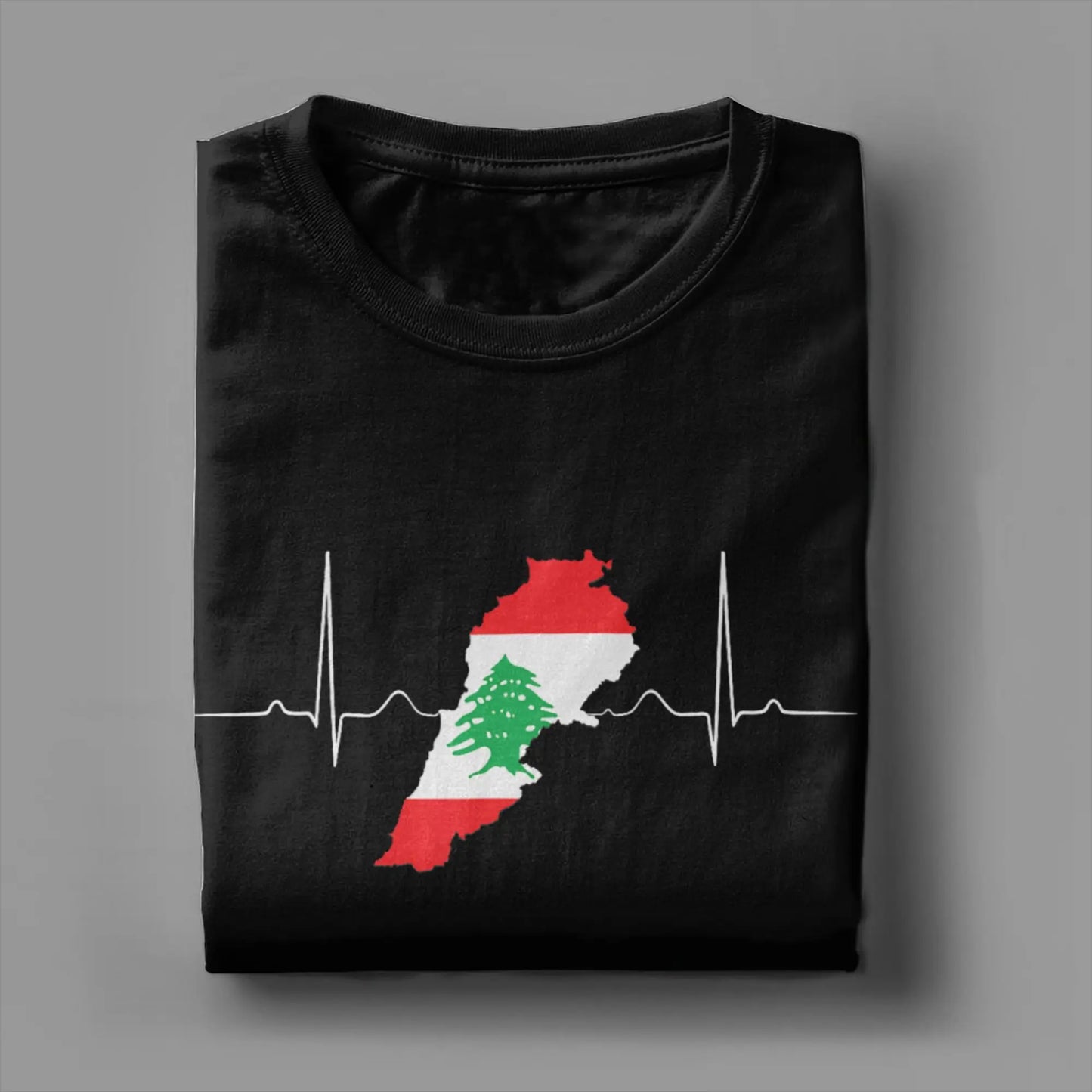 Lebanon Heartbeat Lebanon Map T Shirt