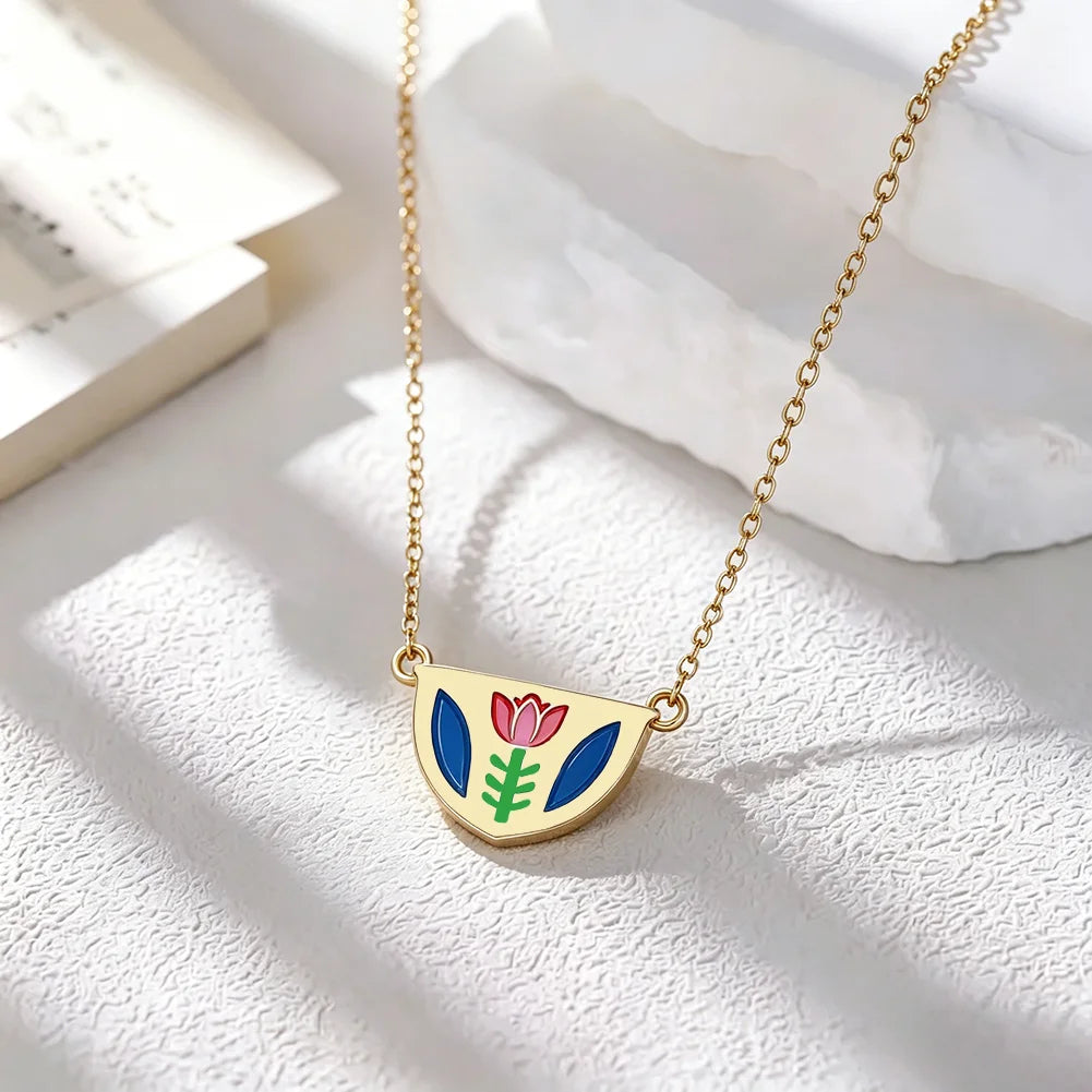 Coffee Cup Necklace Arabic Coffee Cup