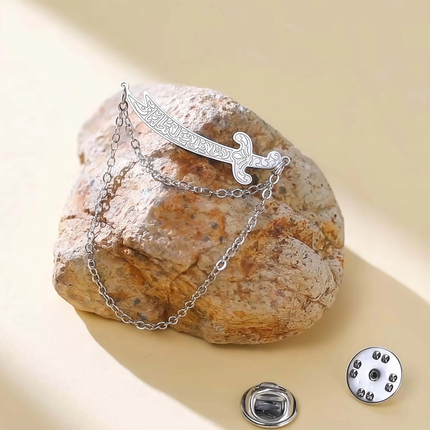 Zulfiqar Sword Brooch