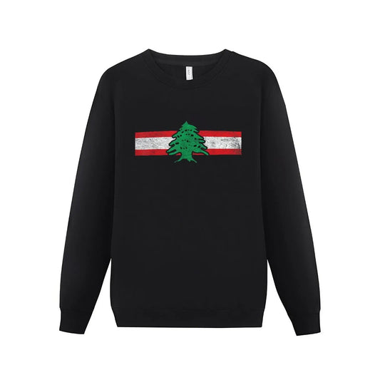 Lebanon Flag Cedar Tree Graphic Sweatshirt