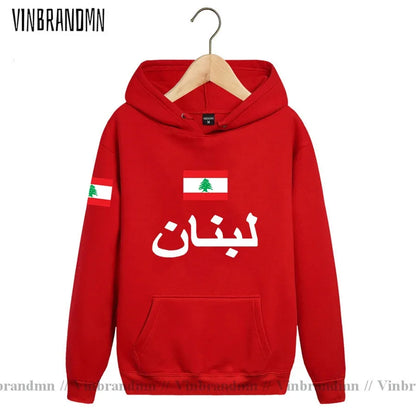 Lebanese Republic Hoodie Pullovers