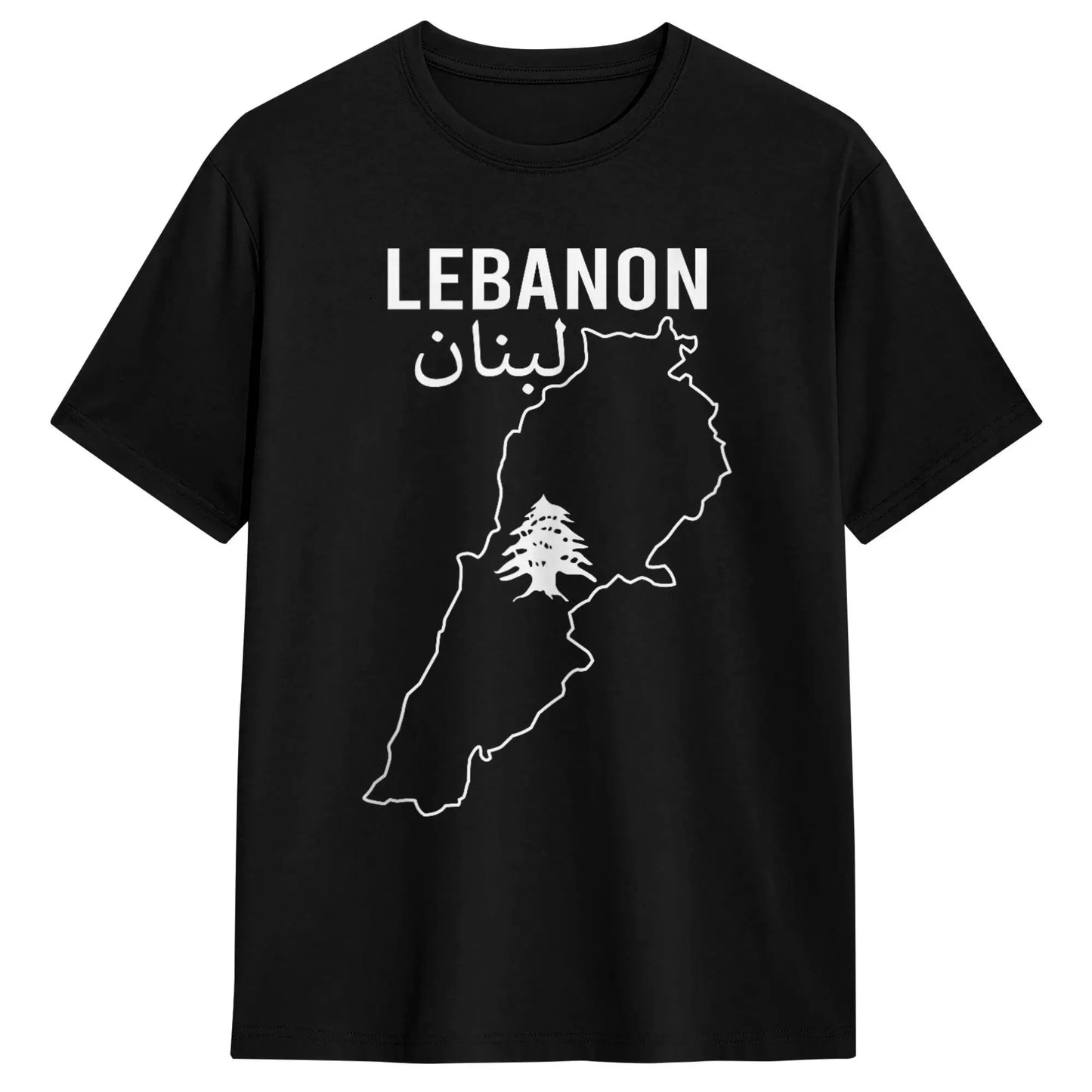 Oversized T Shirt Lebanon Flag