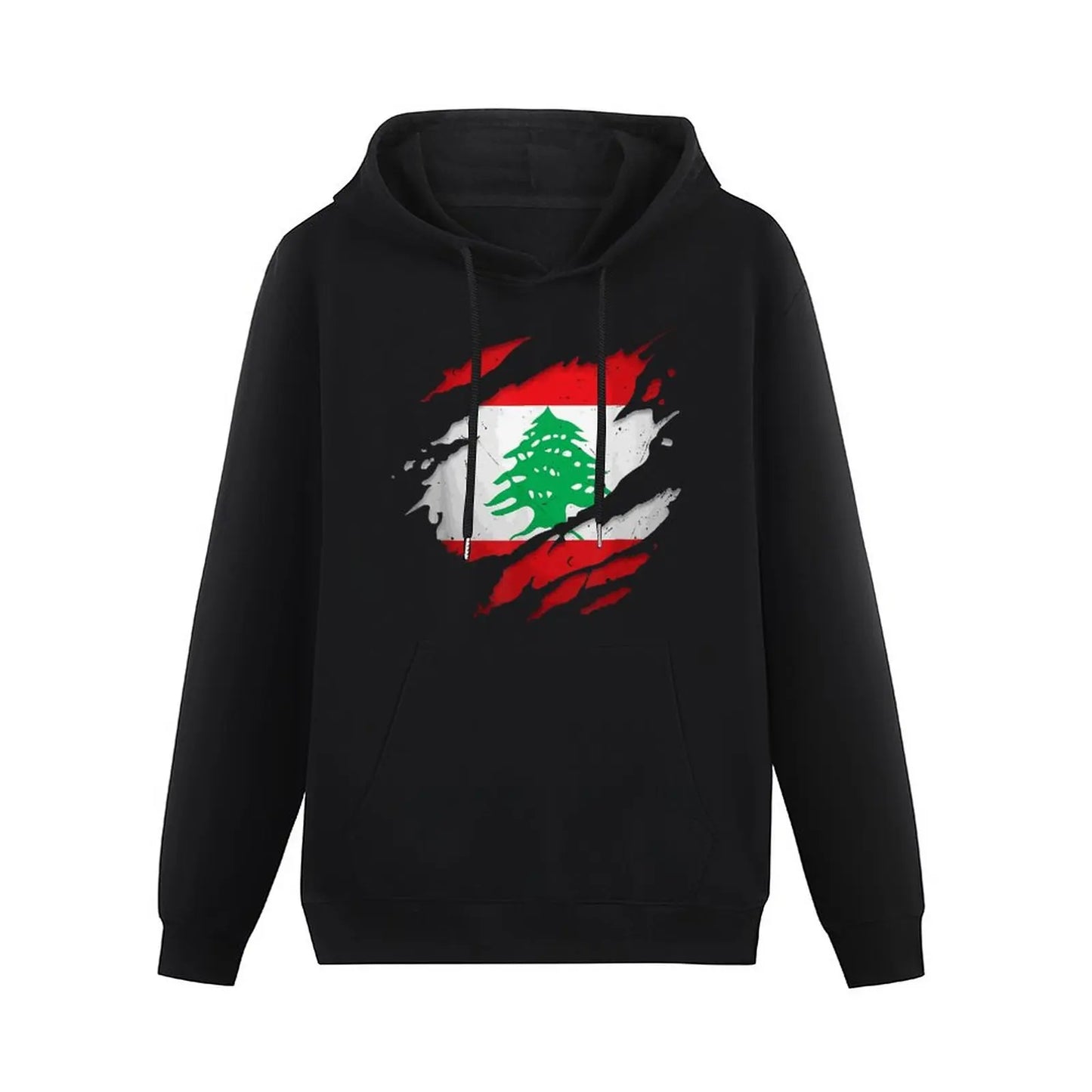Lebanon Flag Hoodie Pullover