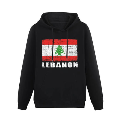 Lebanon Flag Hoodie Pullover