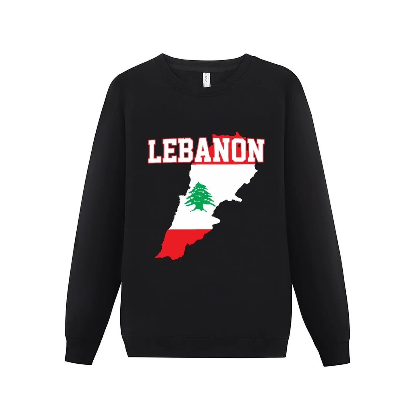 Hoodies Lebanon Flag Lebanese Country Map Hoodie Pullover Sweatshirts