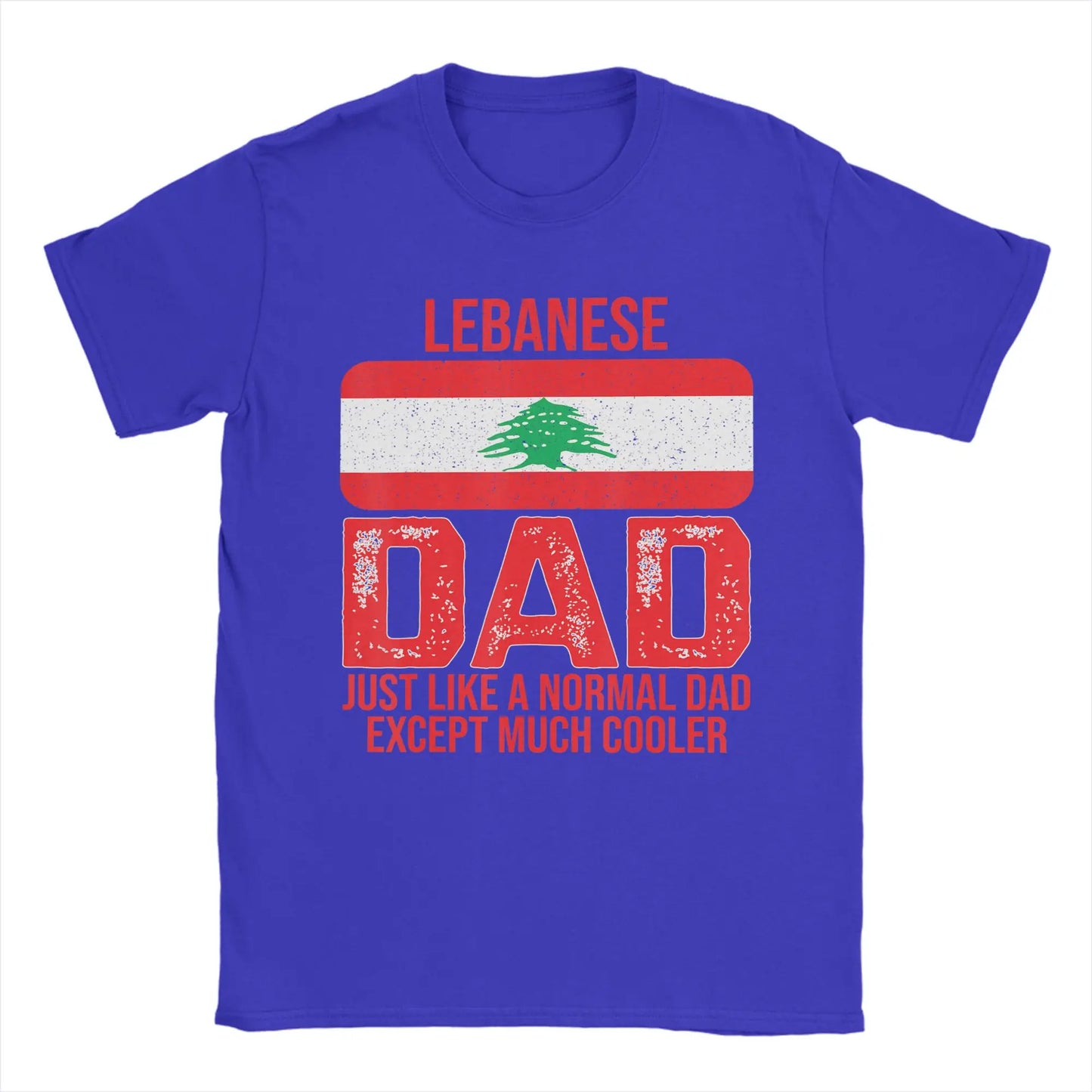 Lebanese Dad Lebanon Flag T Shirt