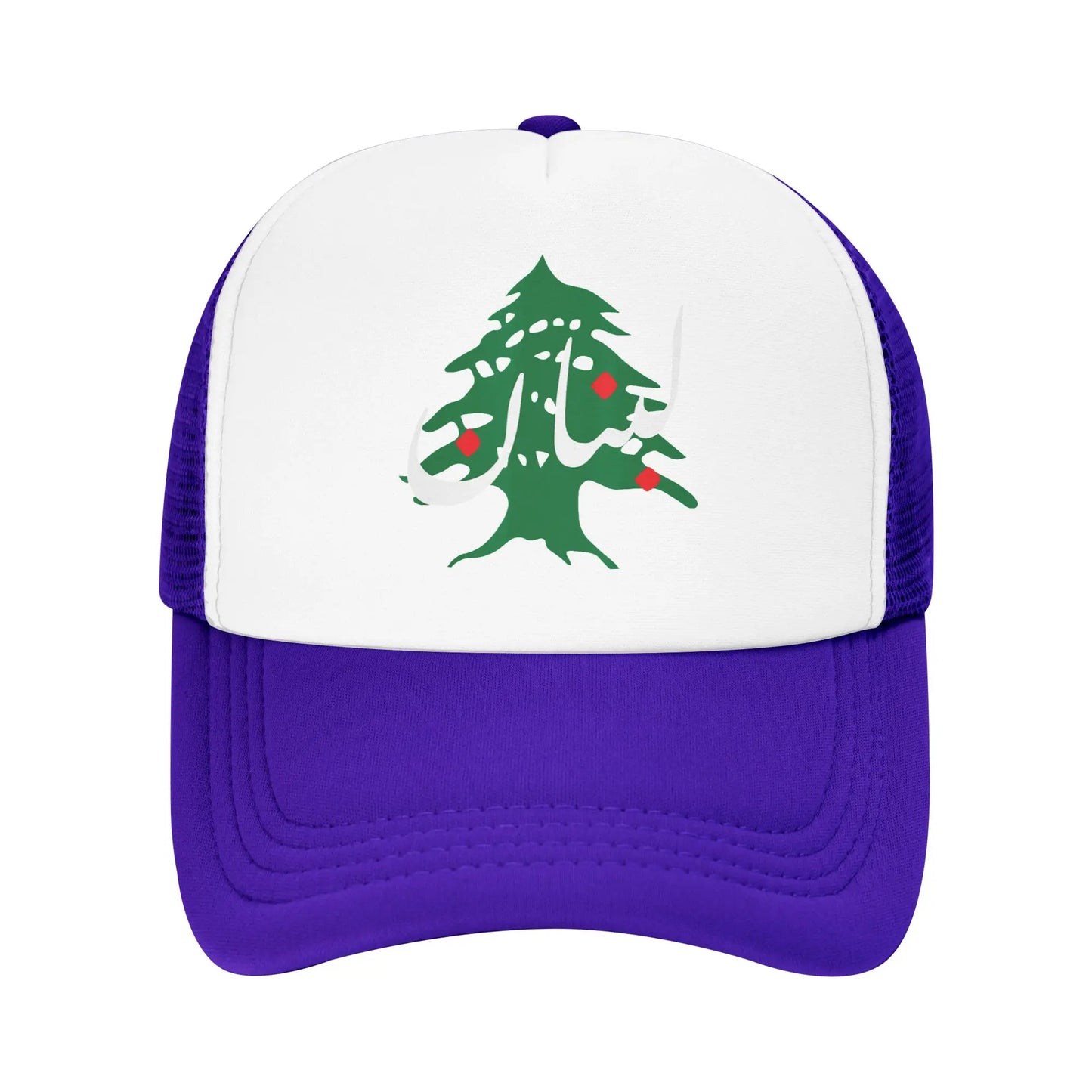 Lebanon Flag Map Beirut Cedar Tree Baseball Cap