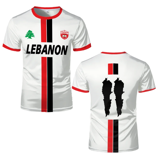 Lebanon Football Jersey T Shirts 3D Printed
