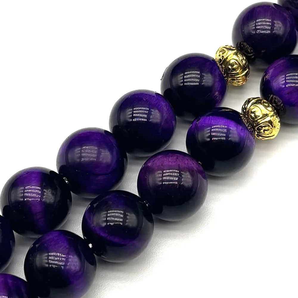 Zulfiqar Sword Prayer Beads Dark Blue