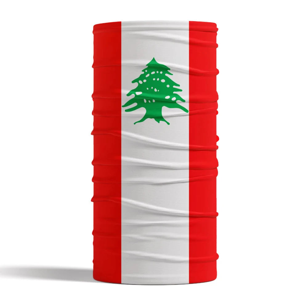 Lebanon Flag Bandana