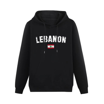 Lebanon Flag Hoodie Pullover