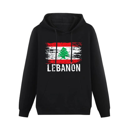 Lebanon Flag Hoodie Pullover