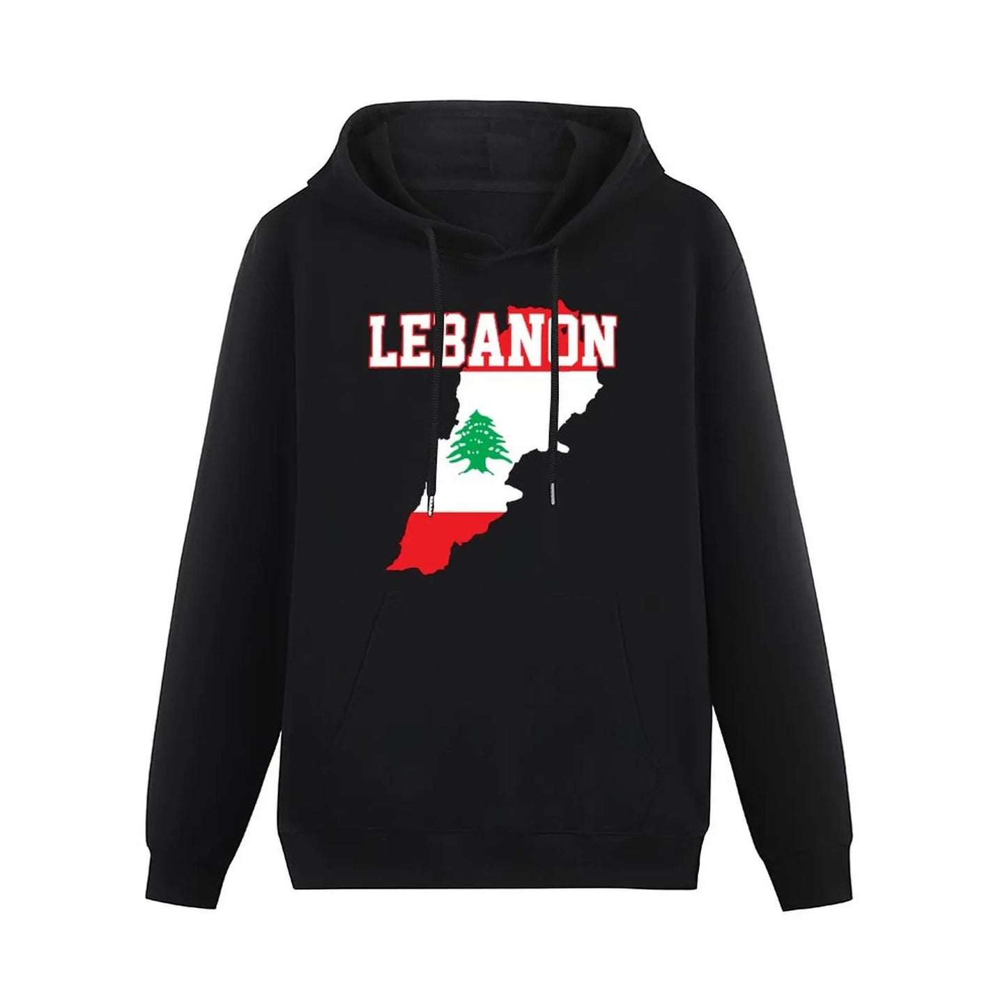 Lebanon Flag Hoodie Pullover