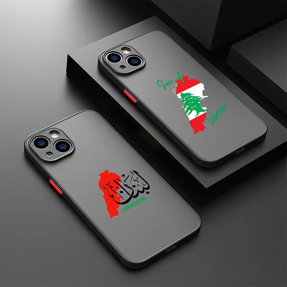 Lebanon Passport Phone Case For Samsung Galaxy S25 S24 S23 S22 S21 S20 S10 FE Note20 Plus Ultra Lite 5G Back Cover