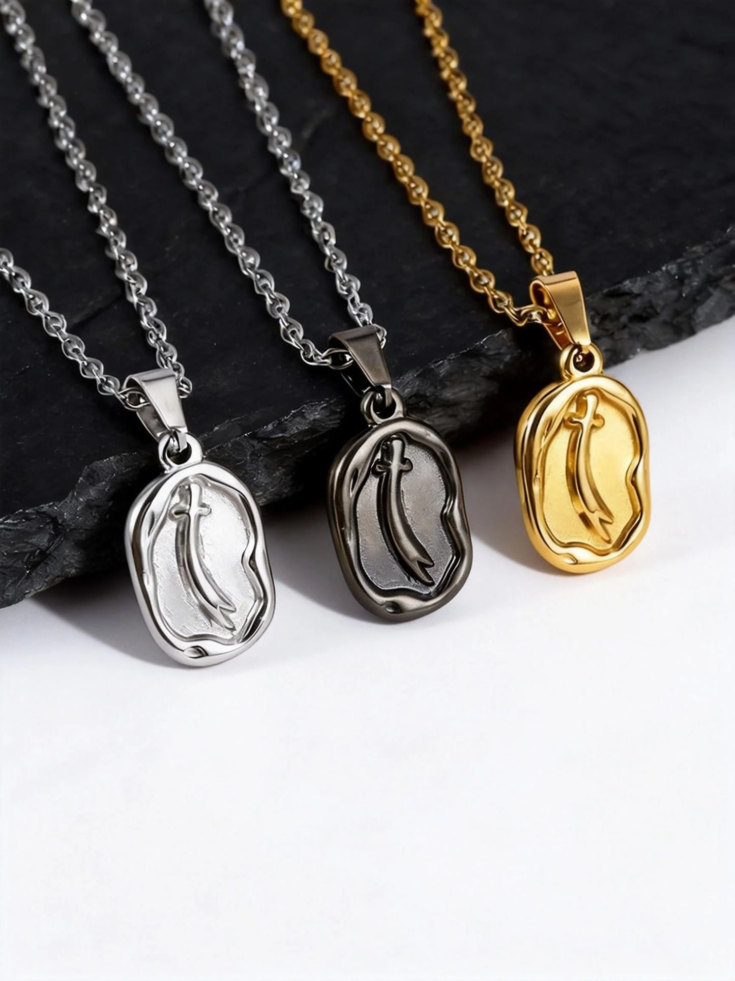 Zulfiqar Sword Pendant Necklace Vintage