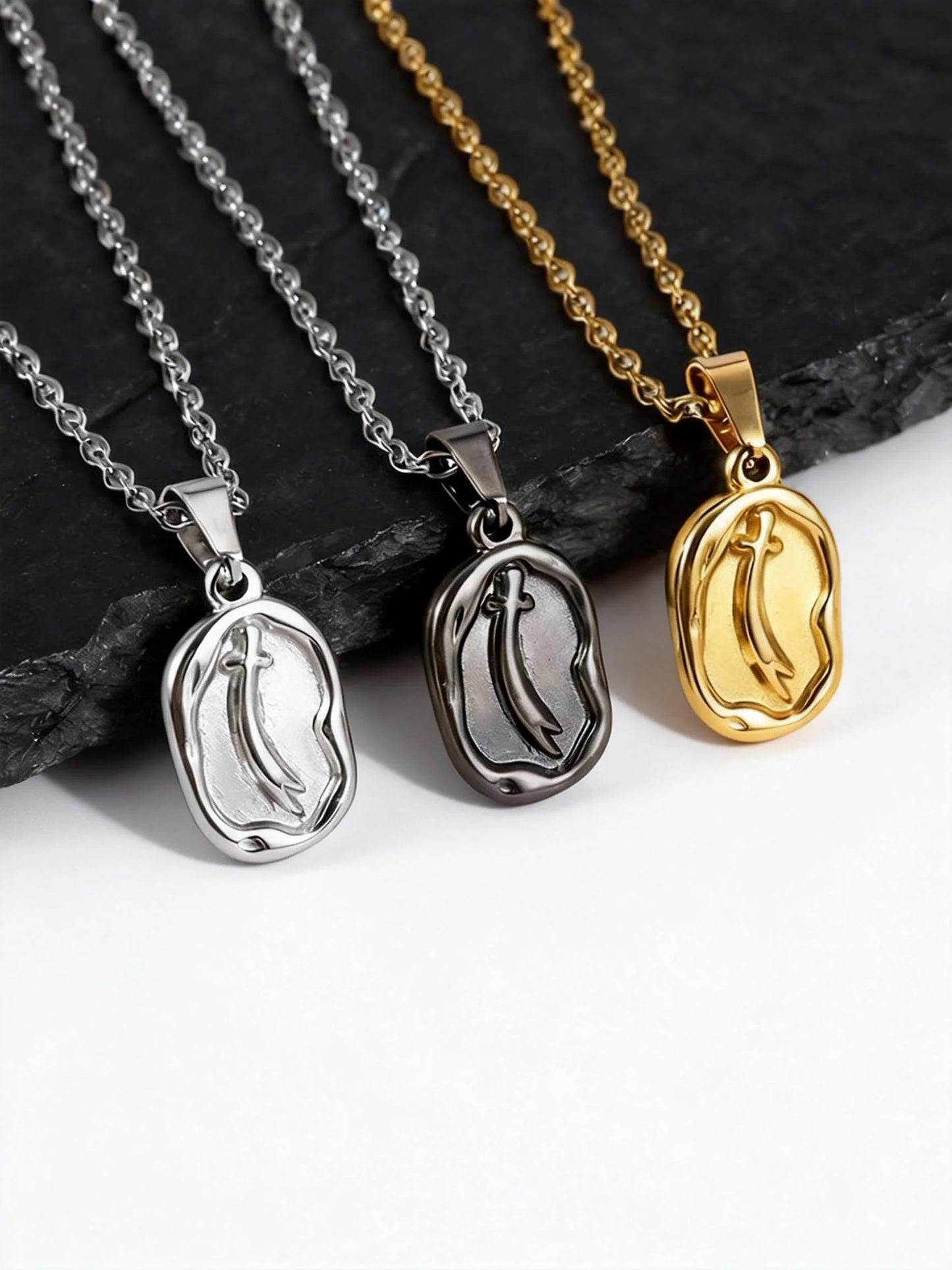 Zulfiqar Sword Pendant Necklace Vintage